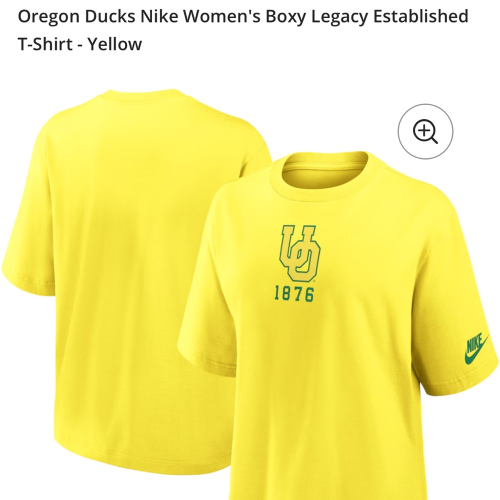 Women’s Nike Oregon Ducks Tshirt